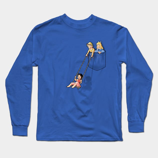 Swing Long Sleeve T-Shirt by Cromanart